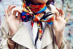 长围巾的围法视频